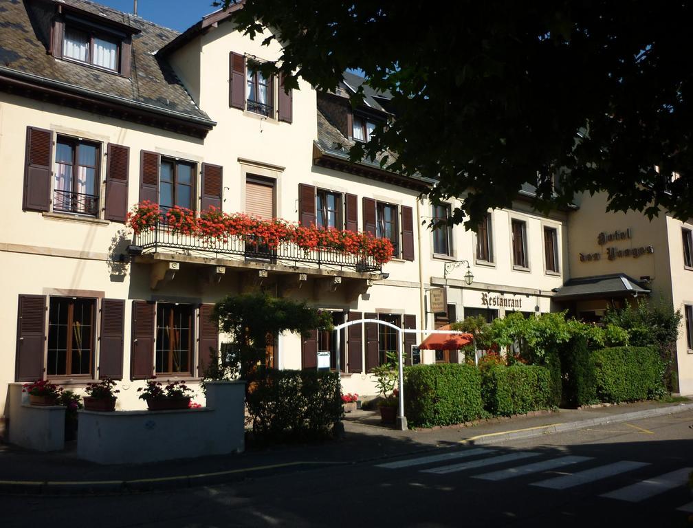 Logis-Cit'Hotel Des Vosges 5 Rue De La Gare オベルネ エクステリア 写真