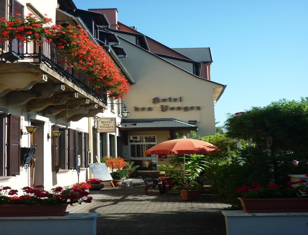 Logis-Cit'Hotel Des Vosges 5 Rue De La Gare オベルネ エクステリア 写真
